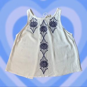 PACSUNS L.A. HEARTS OPEN BACK TANK TOP